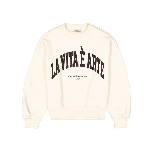 GARCIA T260262 SWEATSHIRT WHITECAP