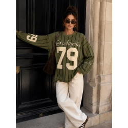 ISAKO LA79 SWEATSHIRT ARMY