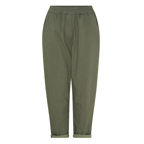 MARTA MDCRAFFAELLA PANTS DARK KHAKI 