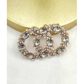 ISAKO BROOCH ROUND GOLD