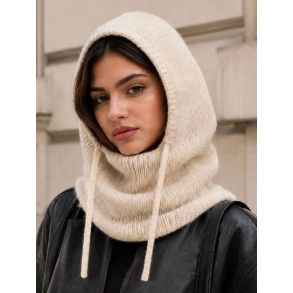 ISAKO BALACLAVA BEIGE 