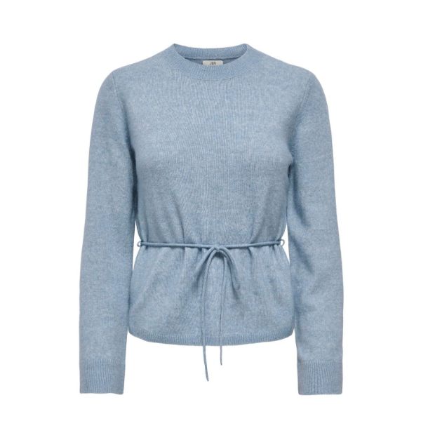 JACQUELINE de YONG JDYELSA TIE PULLOVER WINDWARD BLUE