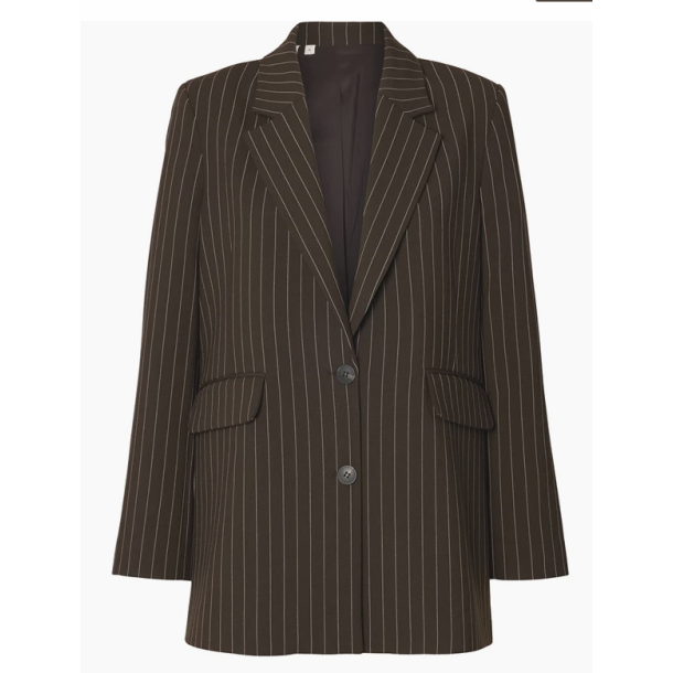 SELECTED FEMME SLWRITA RELAXED BLAZER BROWN 