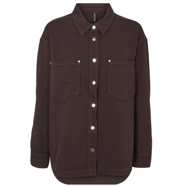 PREPAIR NATALIA SHIRT BROWN 