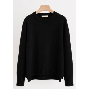 ISAKO KENYA PULLOVER BLACK 