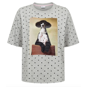N�MPH NUROSSA OVERSIZE T-SHIRT L.GREY