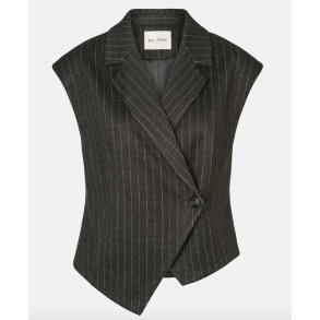 RUE de FEMME RDFNEWSOLVEIG VEST DARK ROCK
