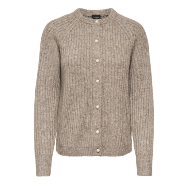 ONLY ONLKALIBU L/S CARDIGAN NOOS SILVER MINK