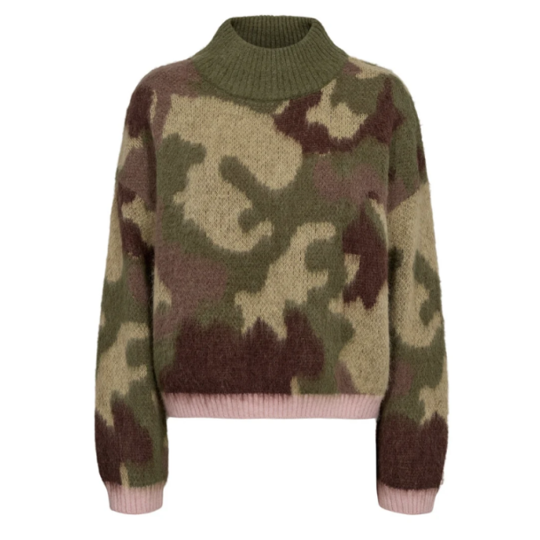 N�MPH NUCAMU PULLOVER CALLA GREEN