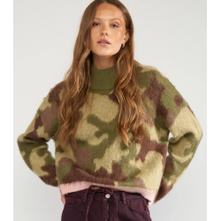 N�MPH NUCAMU PULLOVER CALLA GREEN