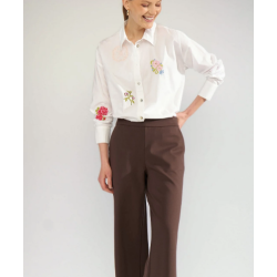 N�MPH NUHOLLIE SHIRT BRIGHT WHITE