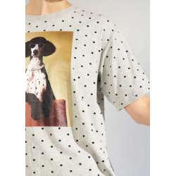 N�MPH NUROSSA OVERSIZE T-SHIRT L.GREY