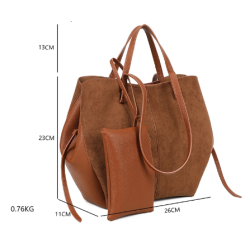 ISAKO SIENNA TOTE BAG CAMEL