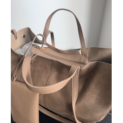 ISAKO SIENNA TOTE BAG SAND