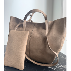 ISAKO SIENNA TOTE BAG SAND