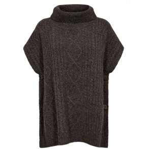 N�MPH NUJOLINE PONCHO BROWN