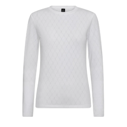 HYPE THE DETAIL TEE L/S H-LOGO WHITE