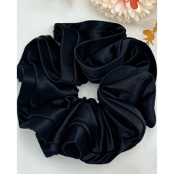 ISAKO MARIE SCRUNCHIE BLACK