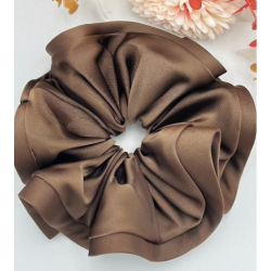 ISAKO MARIE SCRUNCHIE BROWN
