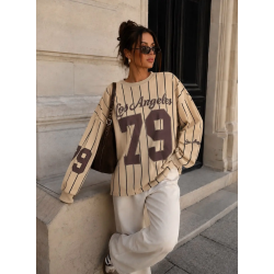 ISAKO LA79 SWEATSHIRT BEIGE