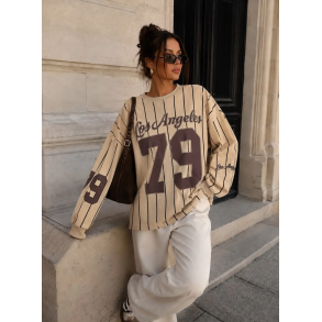 ISAKO LA79 SWEATSHIRT BEIGE