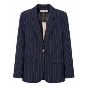 MARTA MDCDUSK BLAZER NAVY STRIPE 