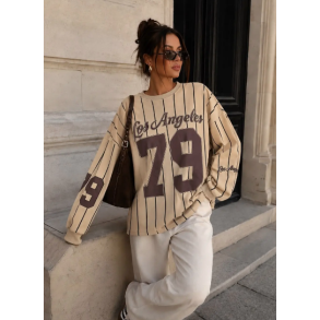 ISAKO LA79 SWEATSHIRT BEIGE