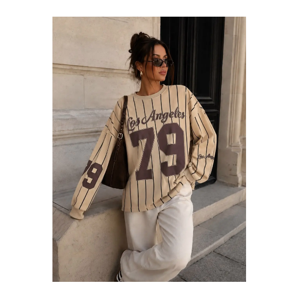 ISAKO LA79 SWEATSHIRT BEIGE