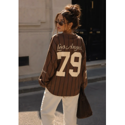 ISAKO LA79 SWEATSHIRT BROWN