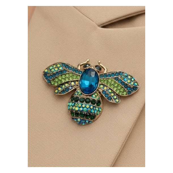 ISAKO BROOCH MEDIUM BEE GOLD