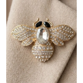 ISAKO BROOCH MEDIUM BEE GOLD