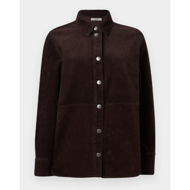 JACQUELINE de YONG JDYSHIRAZ L/S LONG SHIRT CHOCOLATE