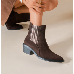 NOVA BUTTINI BOOTS BROWN