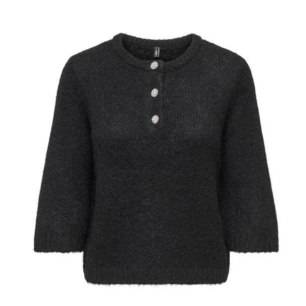 ONLY ONLMAGGIE SS BUTTON BLACK 