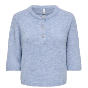ONLY ONLMAGGIE SS BUTTON DUSTY BLUE