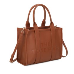 NEW YORK TOTE BAG CAMEL BROWN