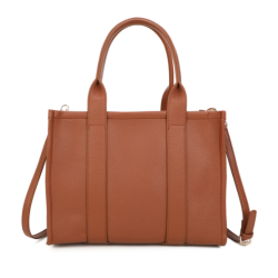NEW YORK TOTE BAG CAMEL BROWN