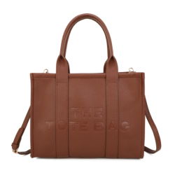 NEW YORK TOTE BAG CAMEL BROWN