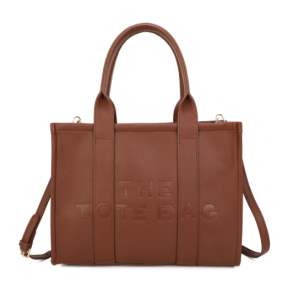 NEW YORK TOTE BAG CAMEL BROWN