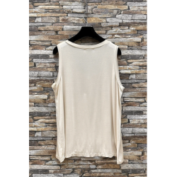 AMARA TOP BEIGE