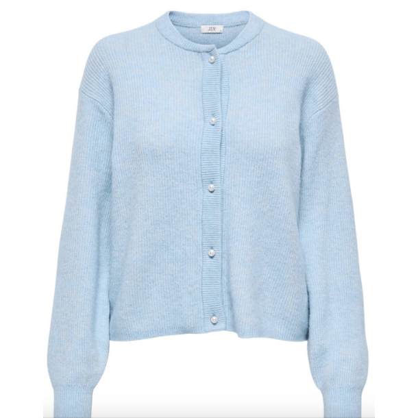JACQUELINE de YONG JDYLUMI BUTTON CARDIGAN L.BLUE