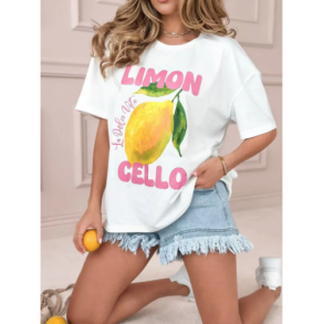 SASCHA PRINT SINGLE LEMON