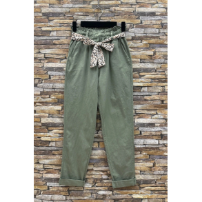 CHRYSTAL PANTS GREEN