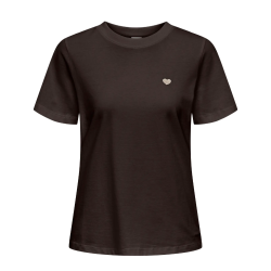 JACQUELINE de YONG JDYPISA PRINT TOP BROWN