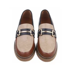 CONCEPT GLAZE LOAFERS BEIGE