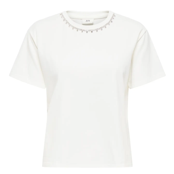 JACQUELINE de YONG JDYKIRA STONE TOP WHITE