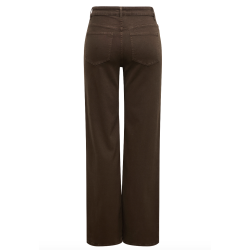 ONLY ONLMADISON BLUSH WIDE DNM DARK BROWN