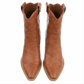 CONCEPT ROCK THE BOOT PU CAMEL