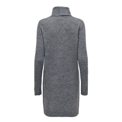 JACQUELINE de YONG JDYELANOR COWLNECK DRESS DARK GREY