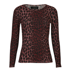 LIBERT ESSENTIEL MESH LS TSHIRT BORDEAUX LEO 